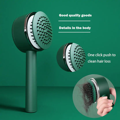 AutoClean Hairbrush